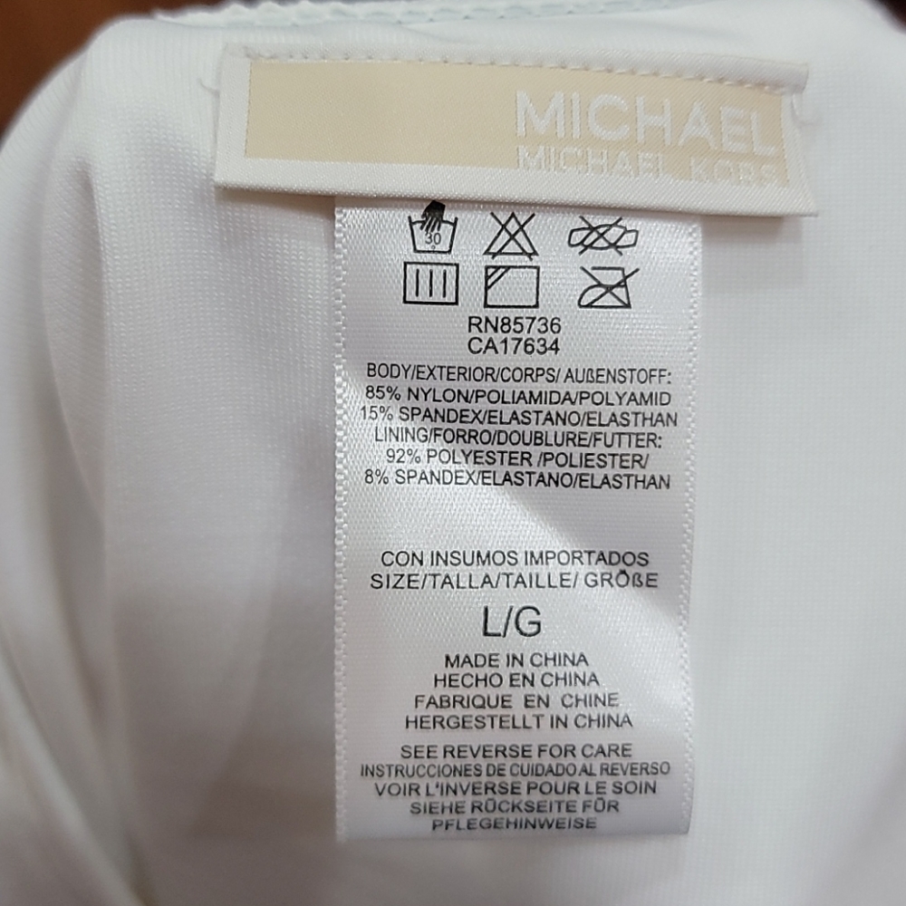 NWT size L Micheal Kors swim bottom - Picture 5 of 5